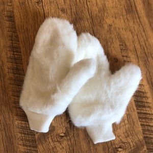 Faux Fur mittens
